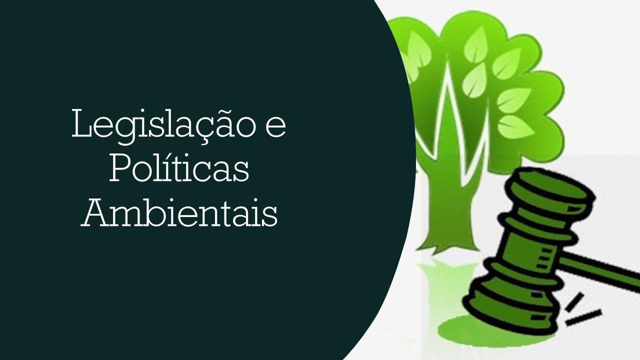 LEGISLAÇÃO E POLÍTICAS AMBIENTAIS